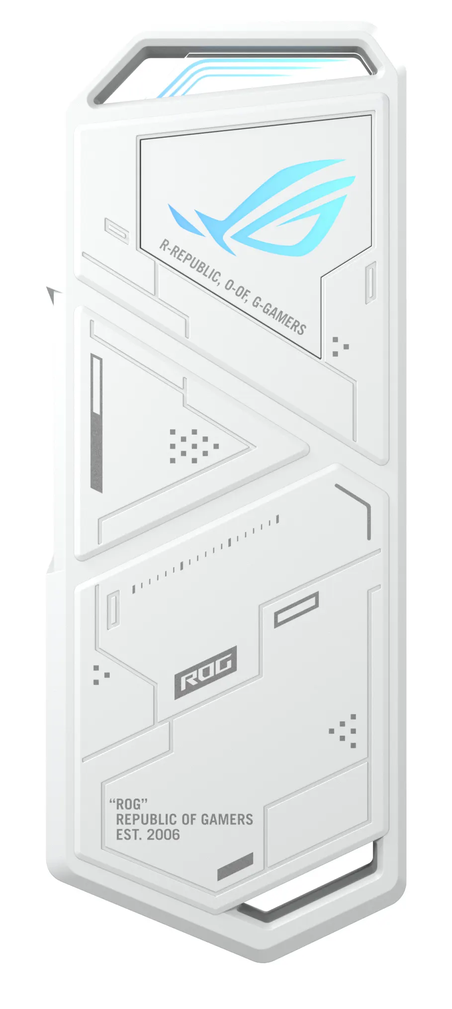 Fioka za SSD ASUS Rog Strix Arion White Edition/M.2/bela