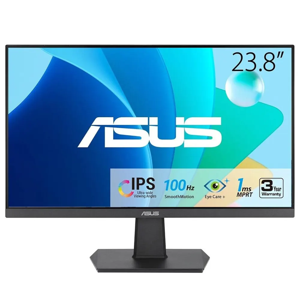 Monitor ASUS VA24EHF 23.8"/IPS/1920x1080/100Hz/1ms MPRT/HDMI/VESA/crna