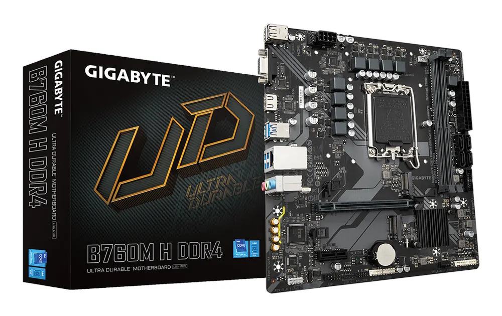 Matična ploča GIGABYTE B760MH DDR4 G10/LGA1700