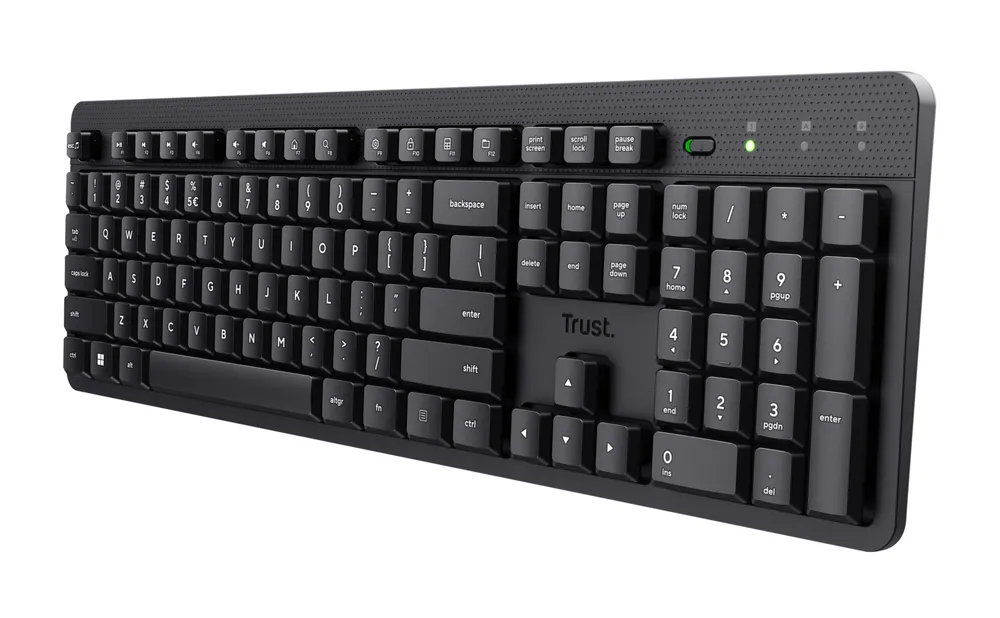 Tastatura TRUST ODY II bežicna/US/crna
