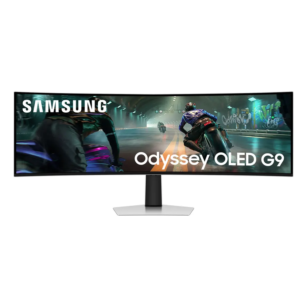 Monitor SAMSUNG LS49DG910SUXEN 49"/OLED,zakrivljen,32:9/5120x1440/144Hz/0,03msGTG/HDMI,DP/freesync