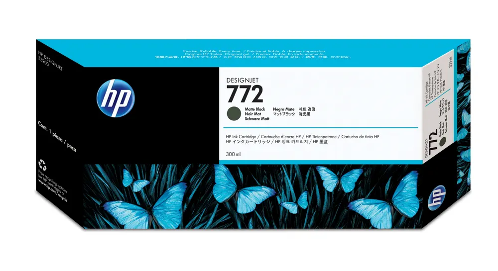 Kertridž HP 772 300ml/mat crna