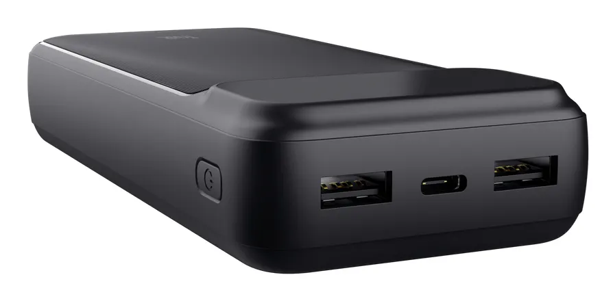 Eksterna baterija TRUST AVALA 20.000 PD Powerbank/LCD/crna
