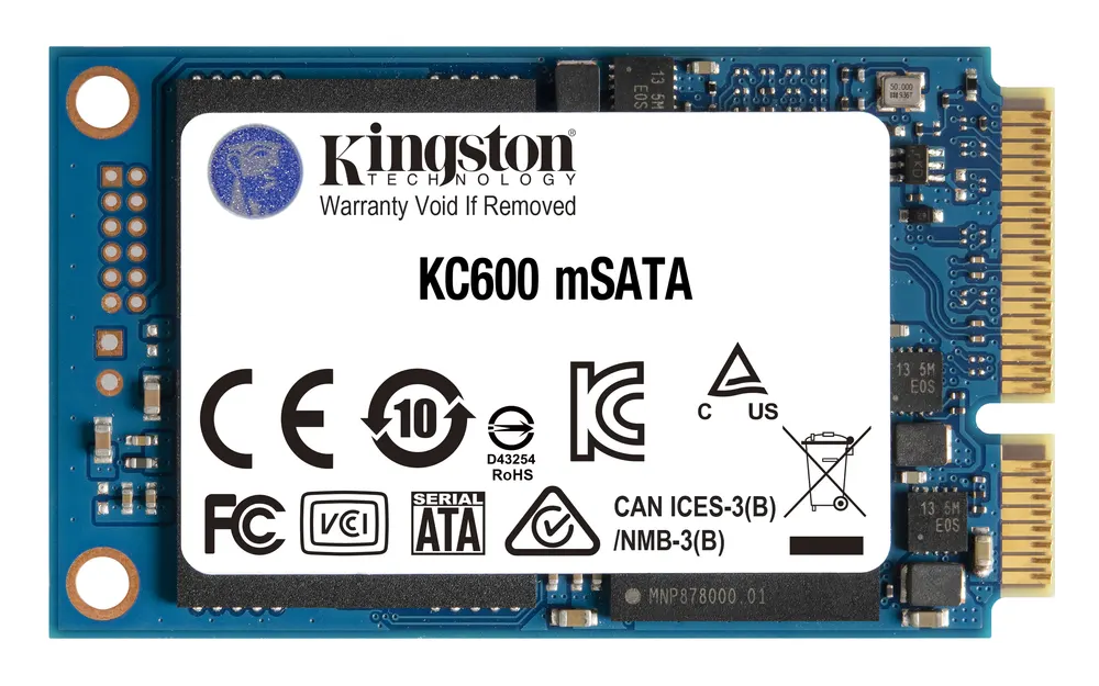 SSD KINGSTON KC600/256GB/interni/2.5"/SATA3/crna
