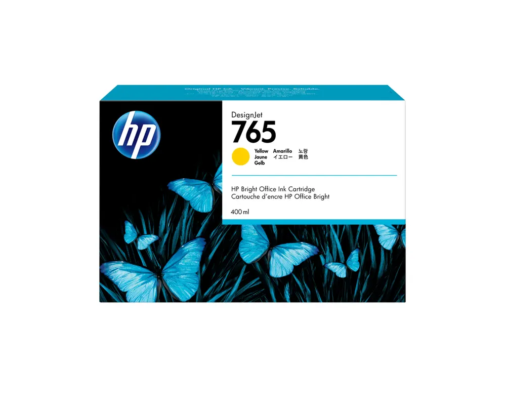 Kertridž HP 765 400ml/žuta