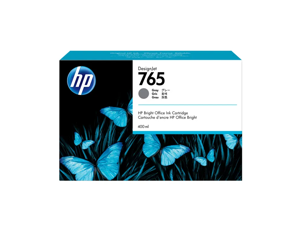 Kertridž HP 765 400ml/siva