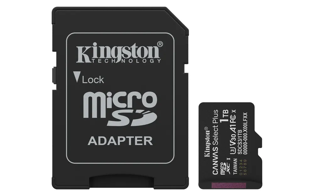 Memorije kartice KINGSTON SDCS3/1TB/Canvas Select Plus/Class10 UHS-I/150MB/s