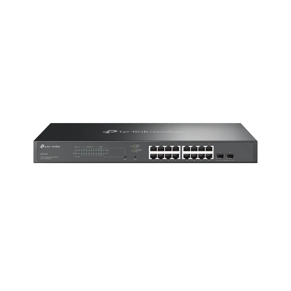 Switch TP-LINK TL-SG2218P Omada Access 18-Port Gigabit Switch with 16-Port PoE+
