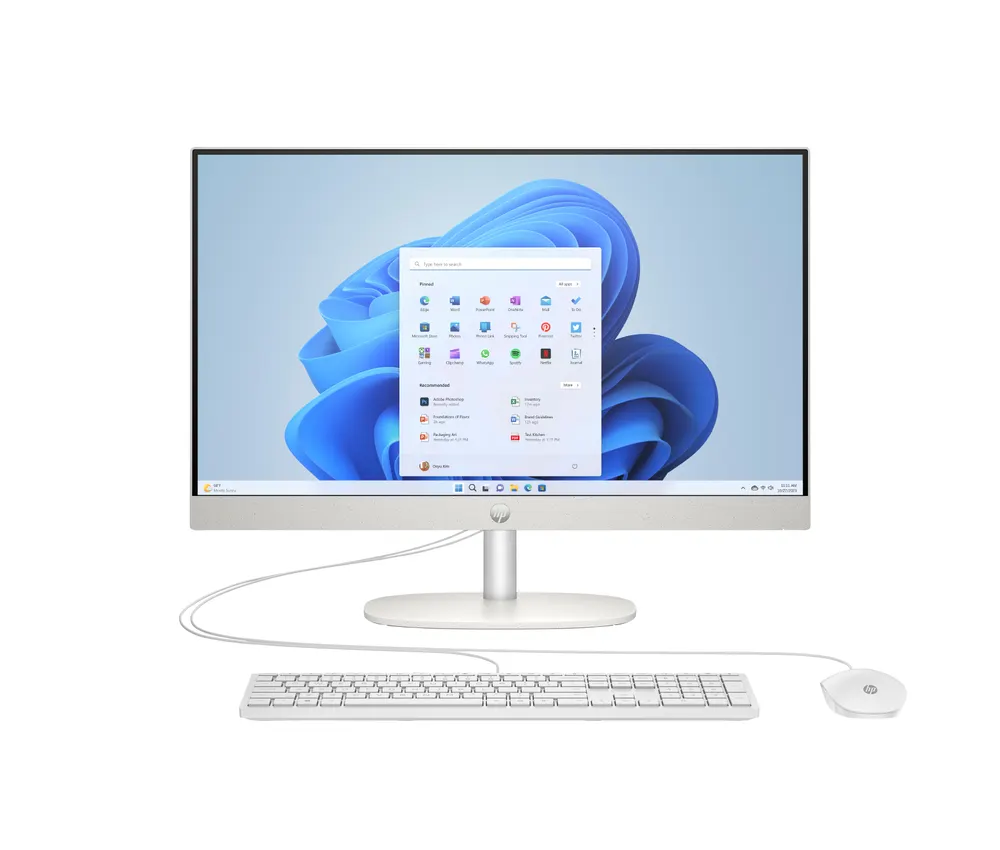 Računar HP 24-cr0082ny AiO/DOS/23.8" FHD Touch/Ryzen 5-7520U/16GB/512GB SSD