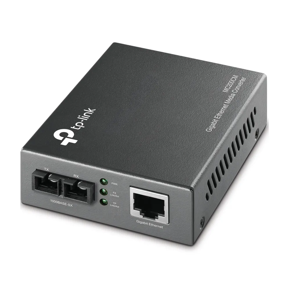 TP-LINK Media konverter Gigabit Ethernet 1000Mbps to 1000Mbps multi-mode SC fiber, domet do 550m
