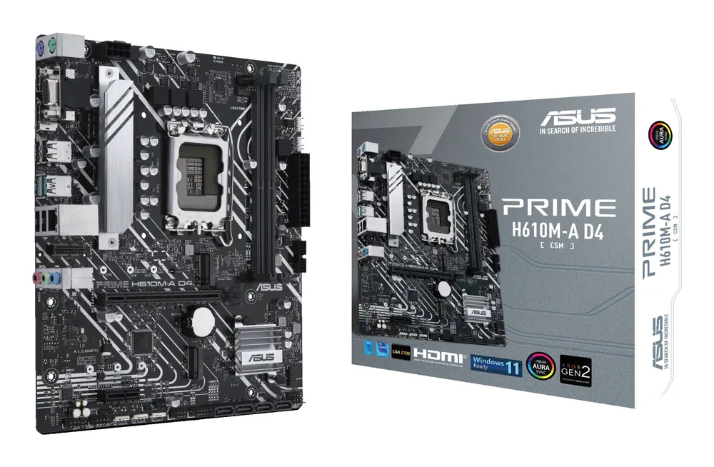 Matična ploča ASUS PRIME H610M-A D4-CSM/LGA1700