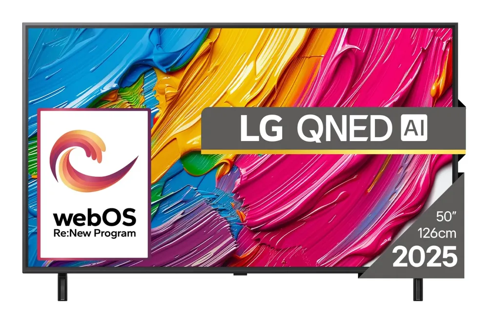 Televizor LG 50QNED80A3A/QNED/50"/4K Ultra HD/smart/webOS 25/crna