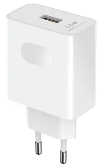 Zidni punjač HONOR SuperCharge Power Adapter 2 /66W/100-240V~50/60Hz/bela sa USB-C kablom (1m/6A)