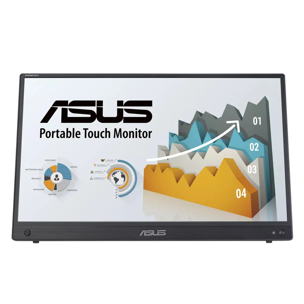 Monitor ASUS MB16AMTR 15,6"/IPS,touch/1920x1080/60Hz/5ms GtG/HDMI,USB Cx2/prenosni/baterija/crna