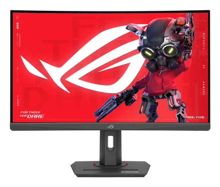 Monitor ASUS ROG XG27WCS 27"/VA,zakrivljen/2560x1440/180Hz/1msGtG/HDMI,DP,USB C/freesync/visina/crna