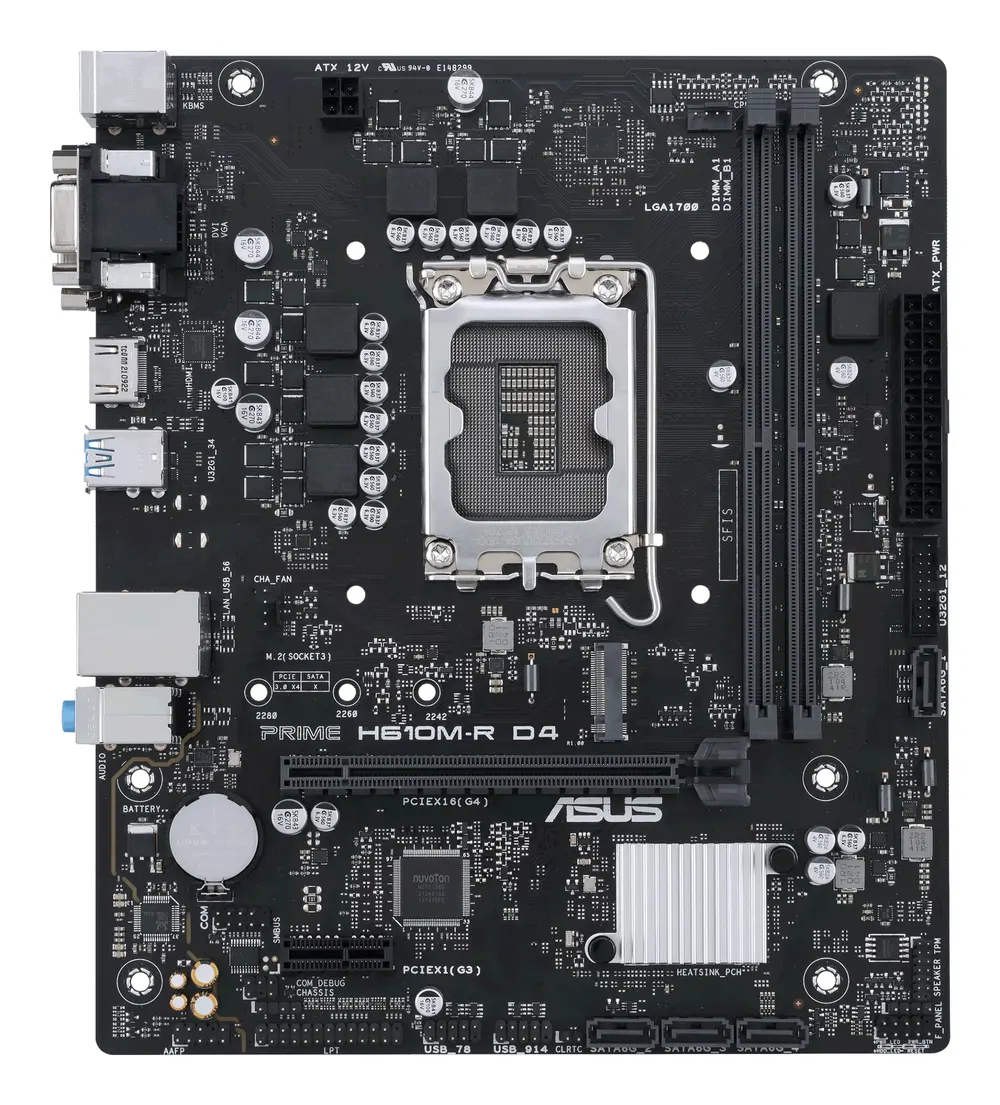 Matična ploča ASUS PRIME H610M-R D4-SI/LGA1700