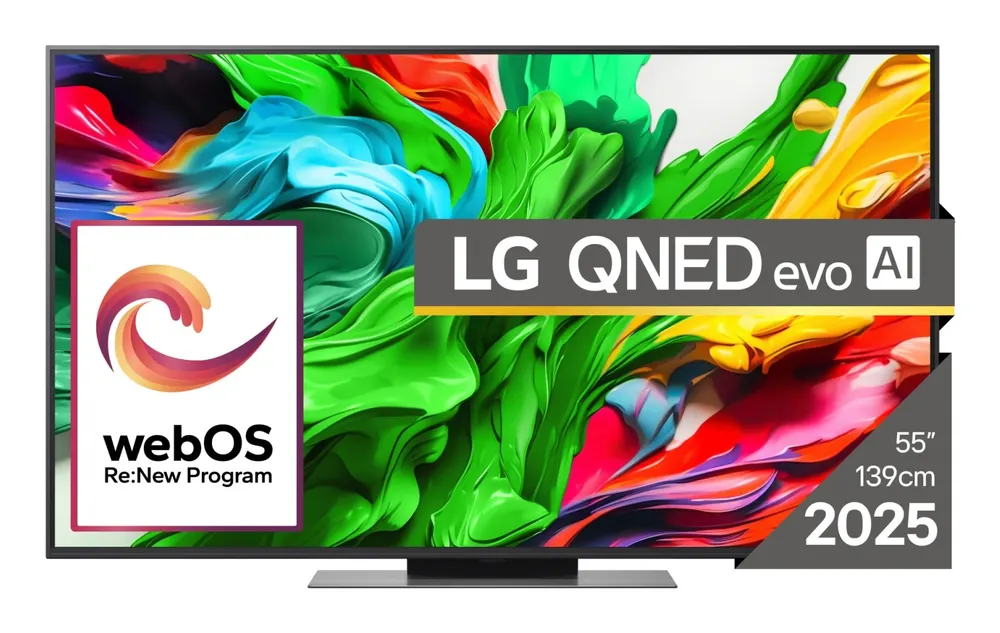 Televizor LG 55QNED86A3A/QNED MiniLED/55"/4K Ultra HD/smart/webOS 25/crna