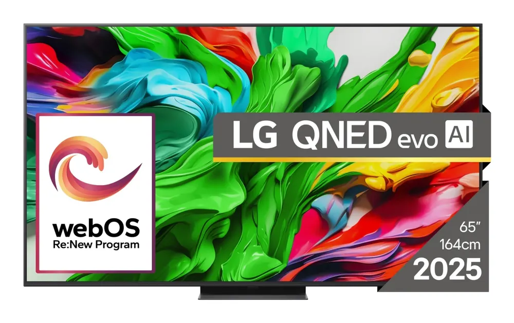 Televizor LG 65QNED86A3A/QNED MiniLED/65"/4K Ultra HD/smart/webOS 25/crna