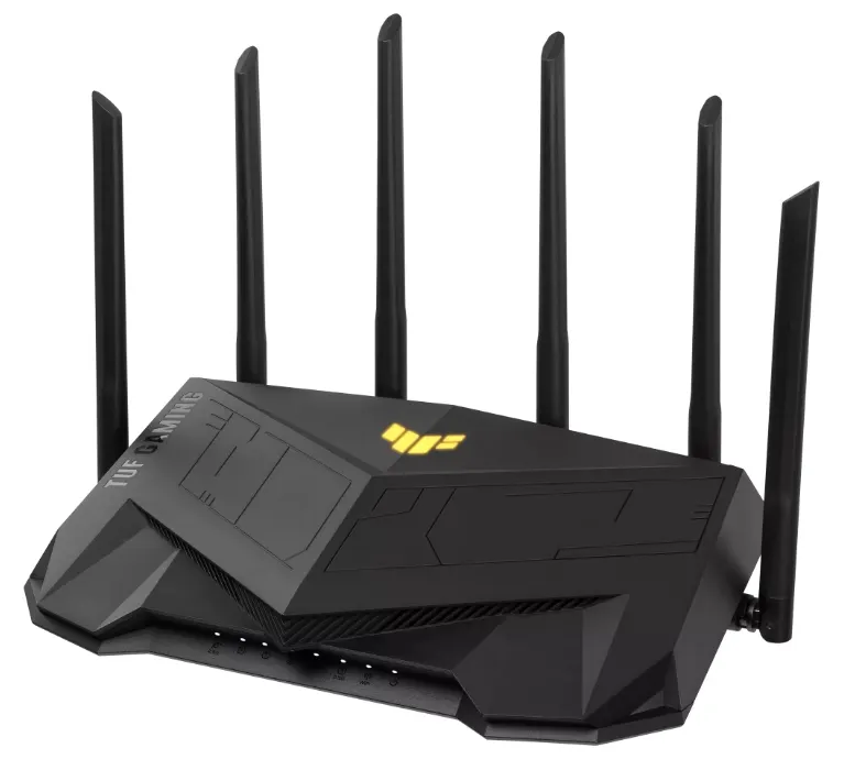 Bežicni ruter ASUS TUF-AX6000 Wi-Fi/AX6000/1148 Mbps/4804 Mbps/USB3.2/6 antena/crna