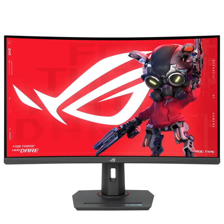 Monitor ASUS ROG XG32WCMS 31.5"/VA,zakrivljen/2560x1440/280Hz/1ms GtG/HDMI,DP,USB C/Freesync/pivot