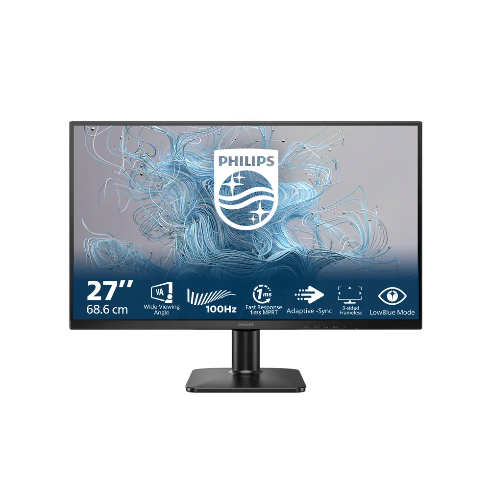 Monitor PHILIPS 27E2N1100L/00 27"/VA/1920x1080/100Hz/1ms MPRT/VGA, HDMI/VESA/crna