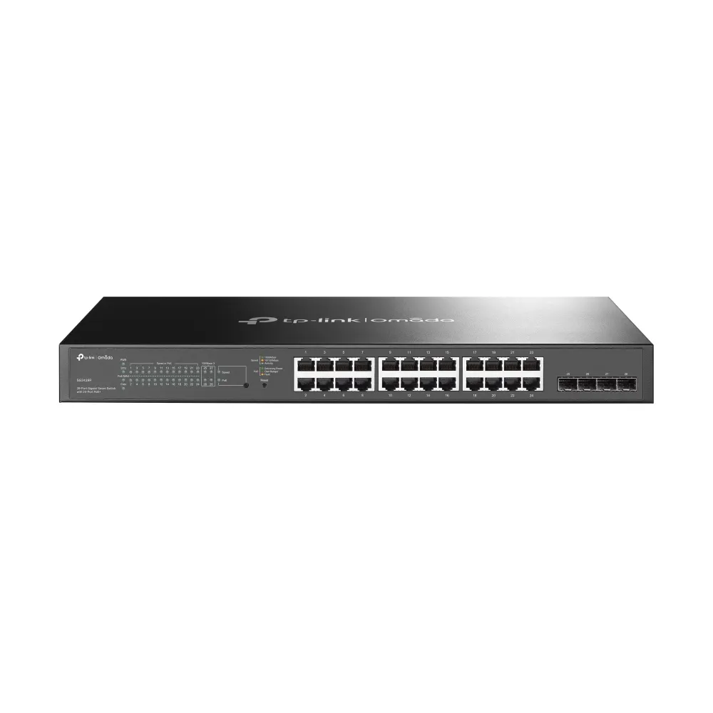 Switch TP-LINK TL-SG2428P Gigabit/28x RJ-45/1Gbps/Smart/24x POE+/4xSFP/Rackmount metalno kućište