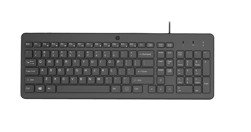 Tastatura HP 150 žicna/SRB/664R5AA/crna