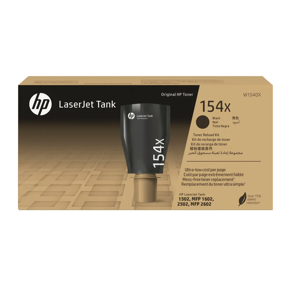 Toner HP 154X Black Original LaserJet Tank Toner Reload Kit