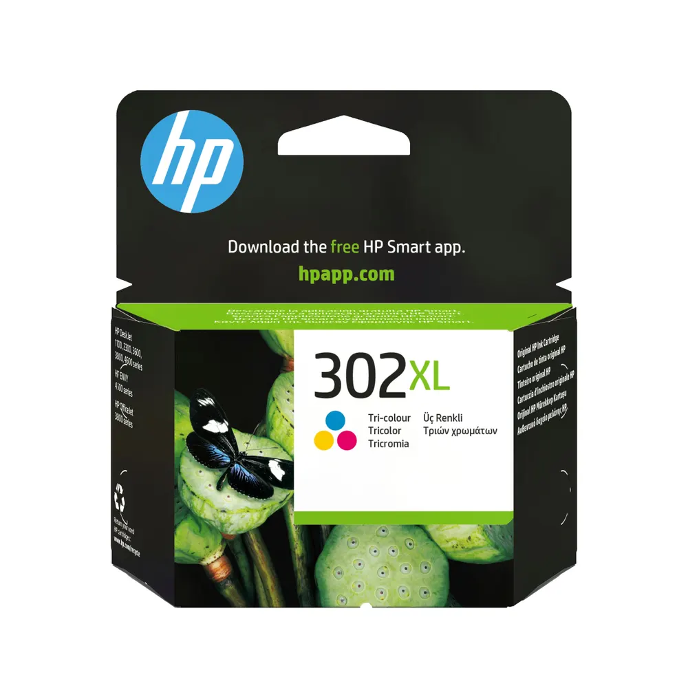 Kertridž HP 302XL/tri boje