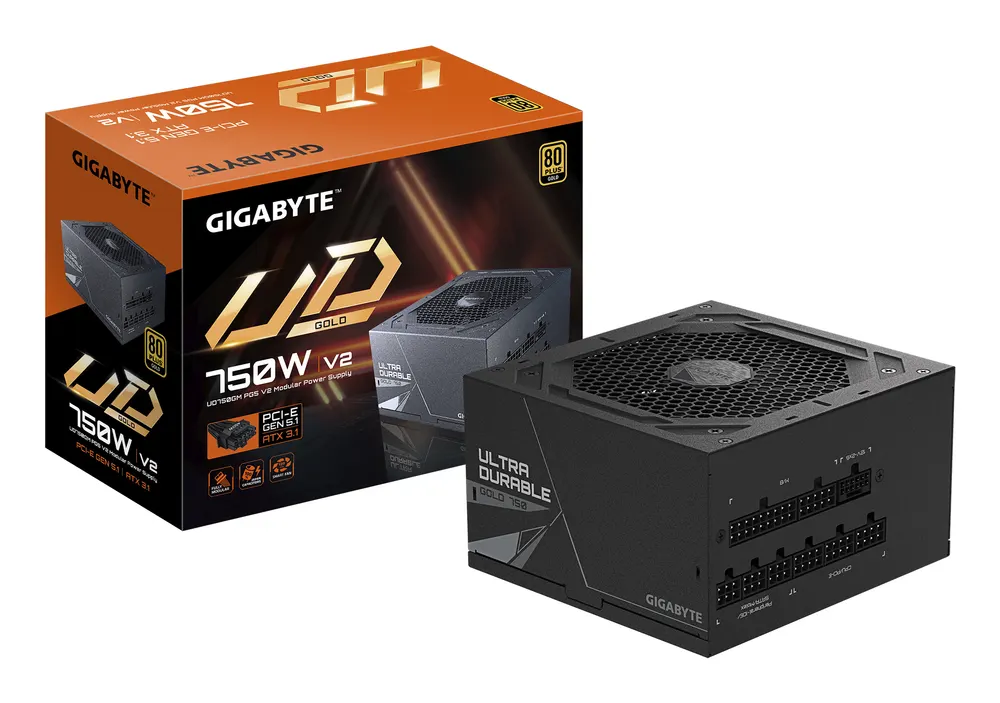 Napajanje GIGABYTE GP-UD750GM PG5 V2 750W/ATX/80+Gold/crna