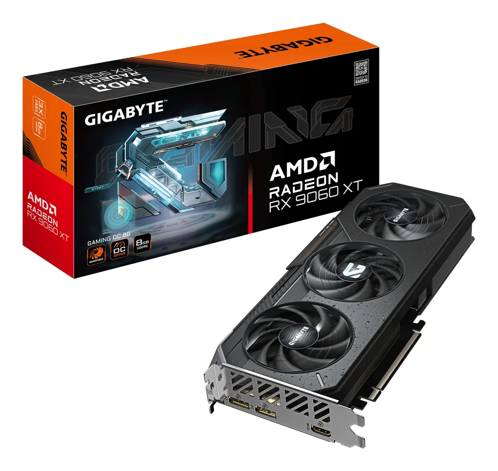 Grafička karta GIGABYTE GV-R9060XTGAMING OC-8GD AMD/8GB/GDDR6/128bit/crna
