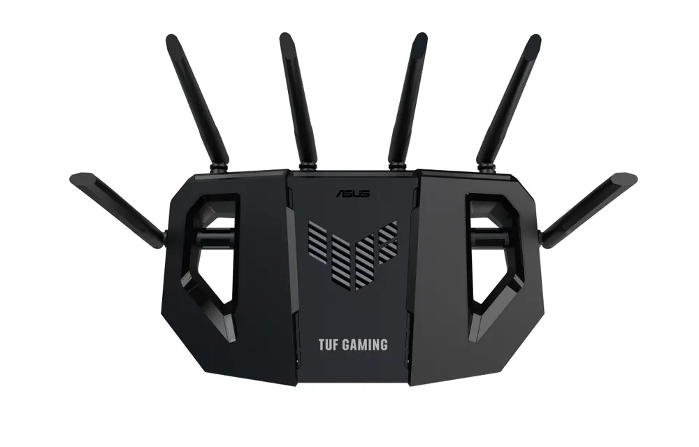 Bežicni ruter ASUS TUF-BE6500 Wi-Fi 7/BE6500/5764 Mbps/688 Mbps/USB3.2/6 eksternih antena/crna