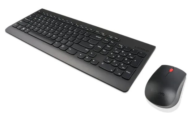 Tastatura+miš LENOVO 510 bežicni set /US/crna