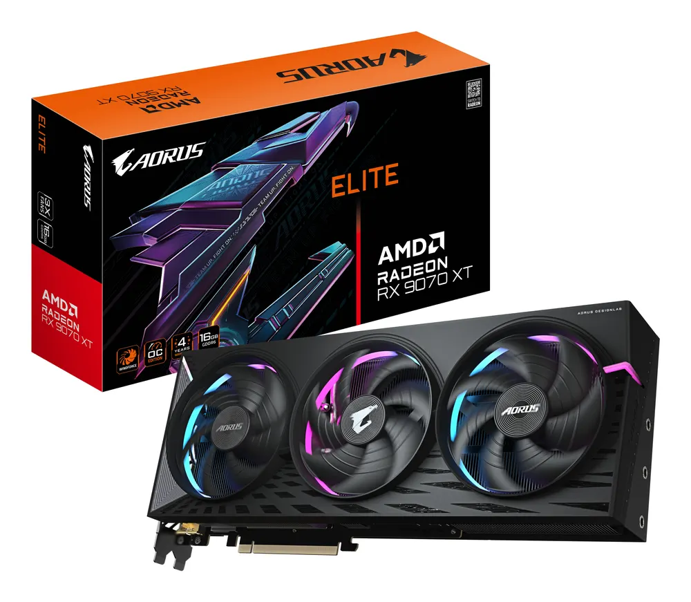 Grafička karta GIGABYTE RX 9070 XT AMD/16GB/GDDR6/256bit/crna
