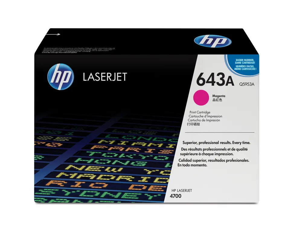 Toner HP 643A/crvena