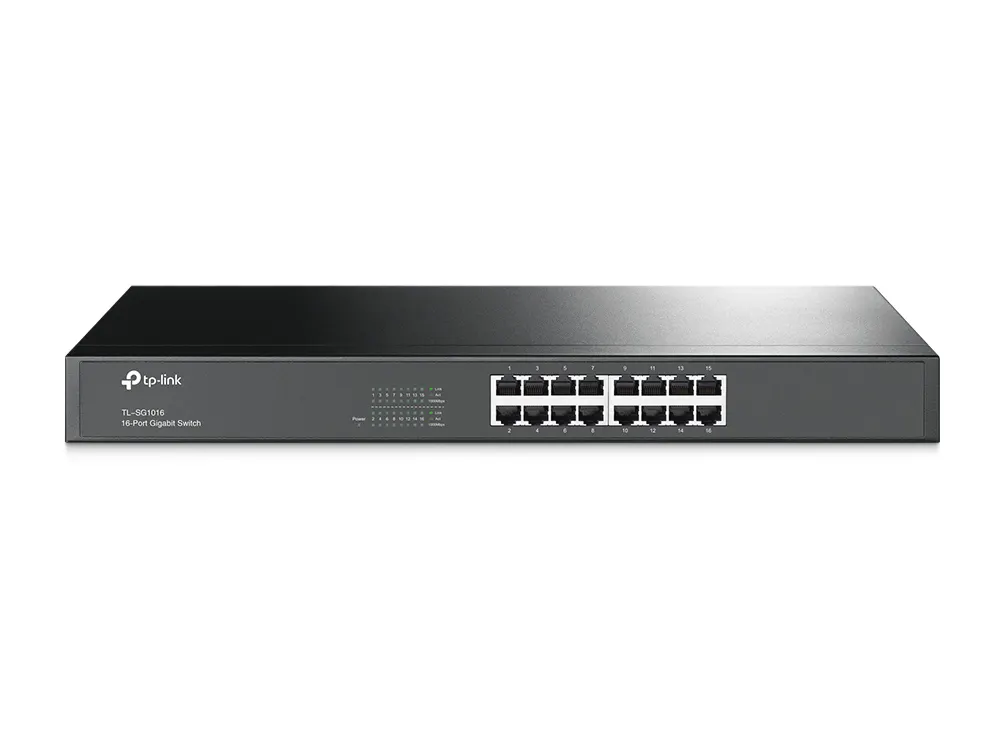 Switch TP-LINK TL-SG1016 Gigabit 16xRJ45 10/100/1000Mbps metalno kućište