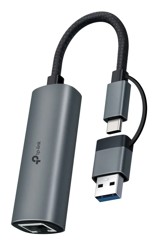 Adapter TP-LINK UE310C USB-C /USB-A-> RJ45 Gigabit Ethernet Network