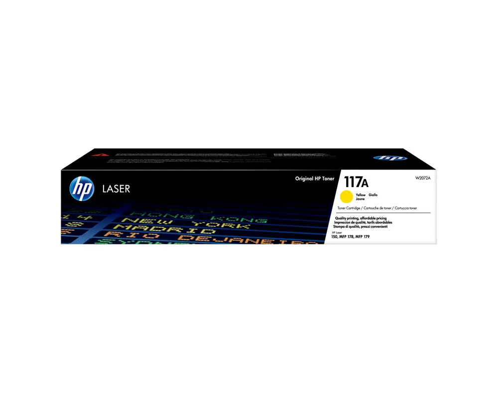 Toner HP 117A/žuta