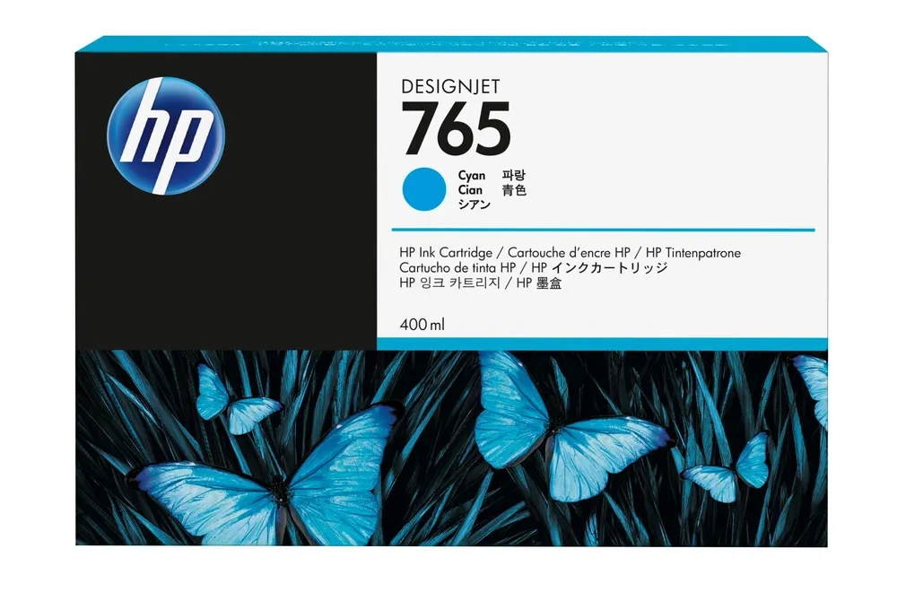 Kertridž HP 765 400ml/plava