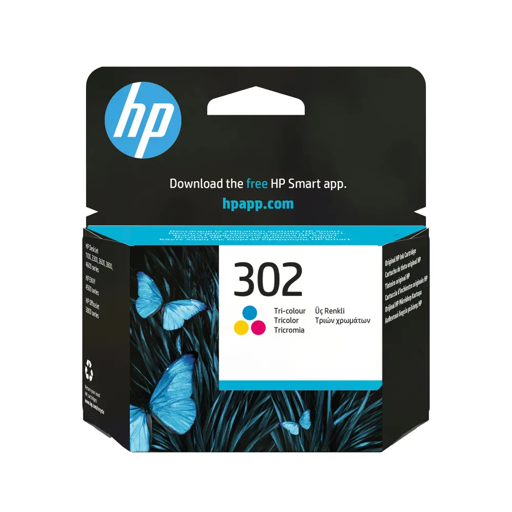 Kertridž HP 302/tri boje