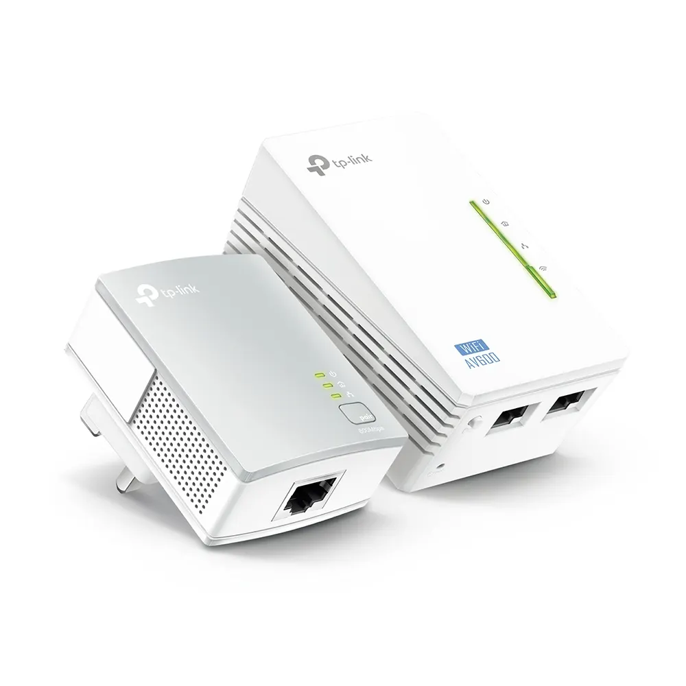 Powerline adapter TP-LINK TL-WPA4220KIT Wi-Fi/AV600/600Mbps/300Mbps/HomePlug AV/WPA4220-PA4010/300