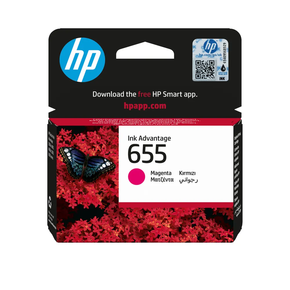 Kertridž HP 655/crvena