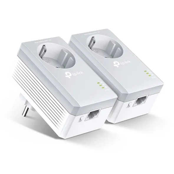 Powerline adapter TP-LINK TL-PA4010P KIT AV600/600Mbps/Homeplug AV/uticnica/300m