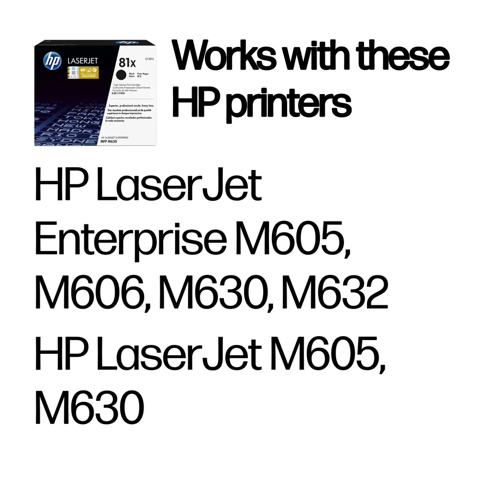 Toner HP 81X