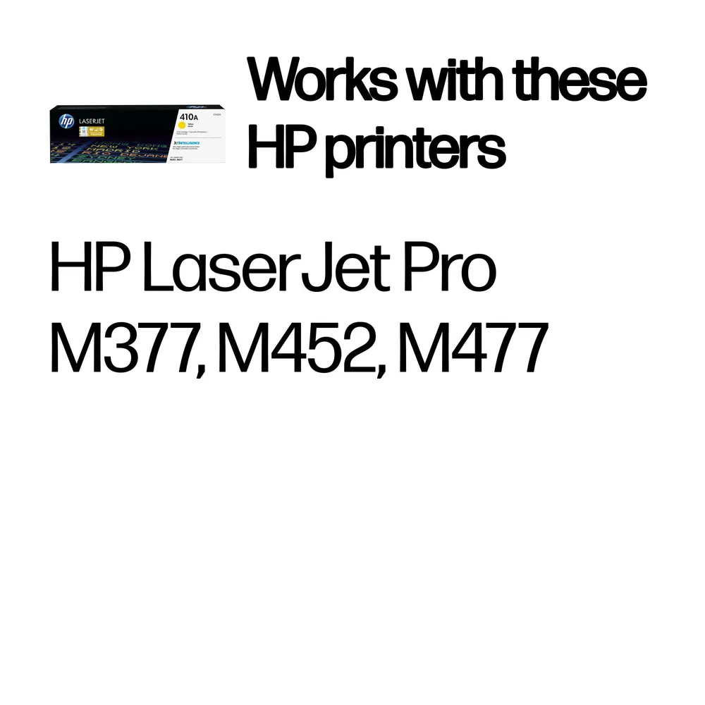 Toner HP 410A/žuta