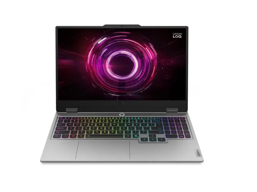 Laptop LENOVO LOQ 15AHP10 DOS/15.6" FHD/Ryzen 7 250/32GB/1TB/RTX5050/bklt SRB/Siva