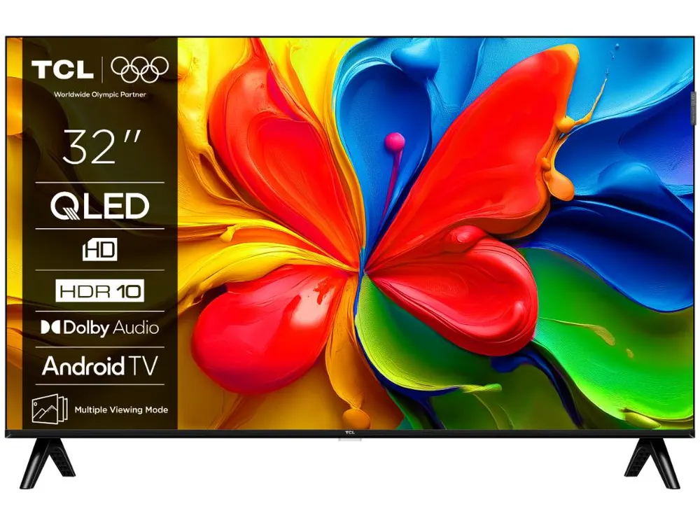 Televizor TCL 32S4K/QLED/32"/HD/60Hz/Google TV/crna