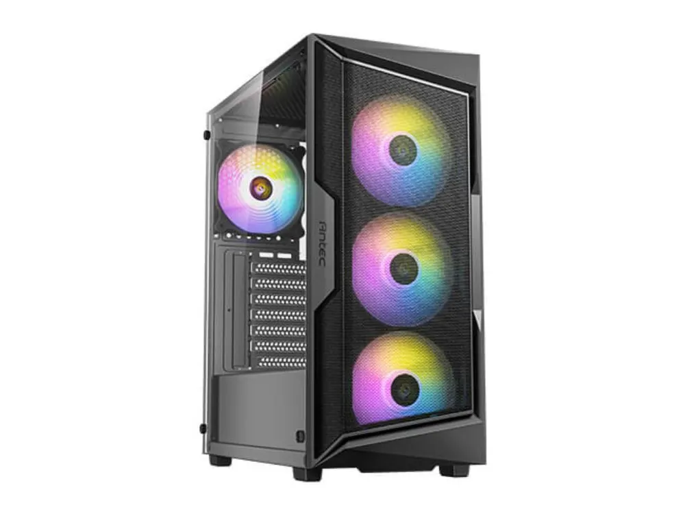 Kucište ANTEC AX61 ELITE AX Mid Tower/ATX/Micro-ATX/ITX/bez napajanja/kaljeno staklo/ARGB/crna