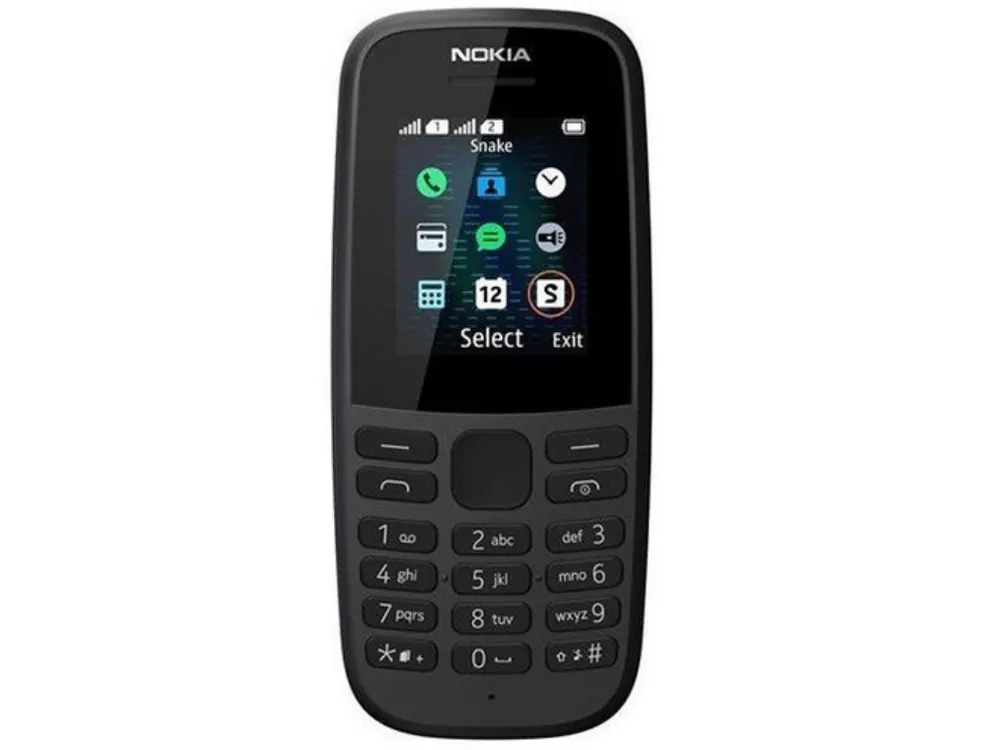 Mobilni telefon NOKIA 105 2019/crna