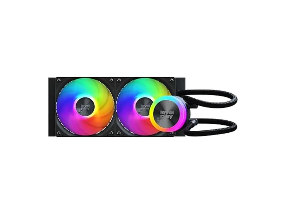 Vodeno hladenje za CPU LEVELPLAY Combat Liquid 240 SE AIO/crna